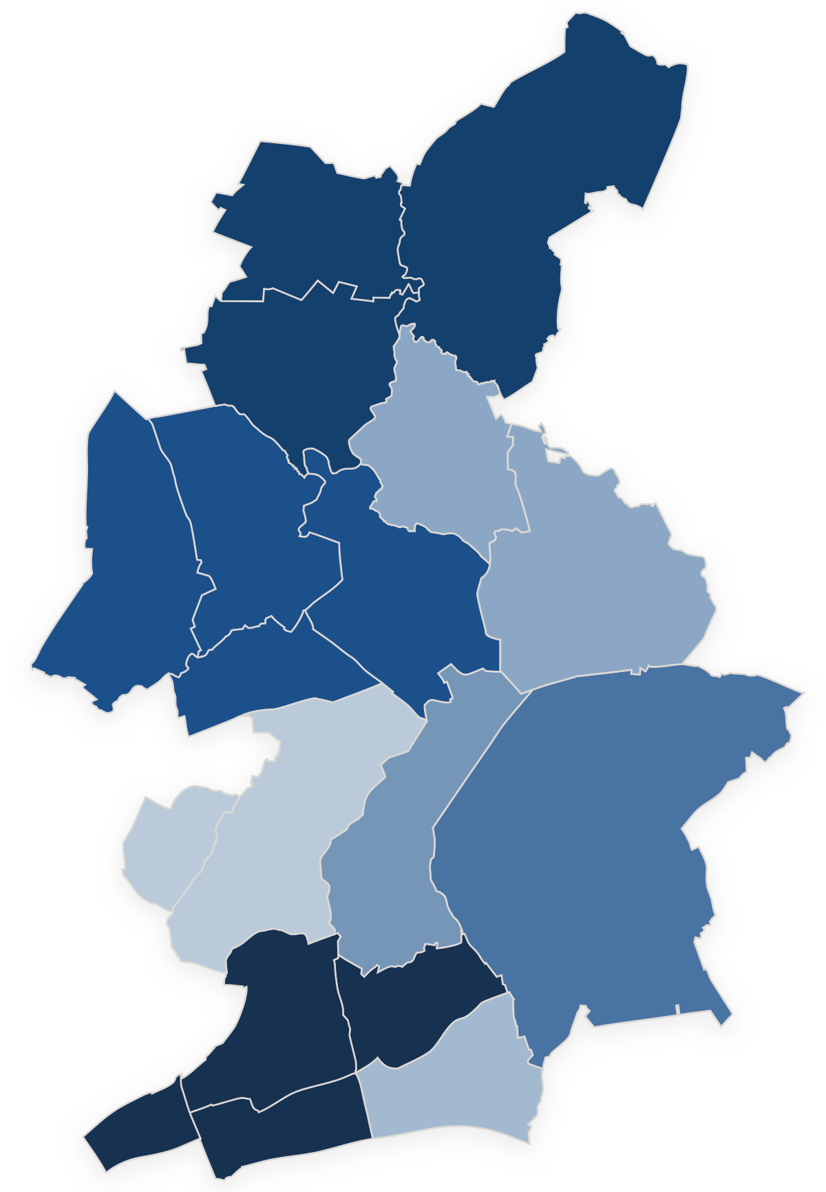 Lagekarte CDU-Kreisverband Wandsbek