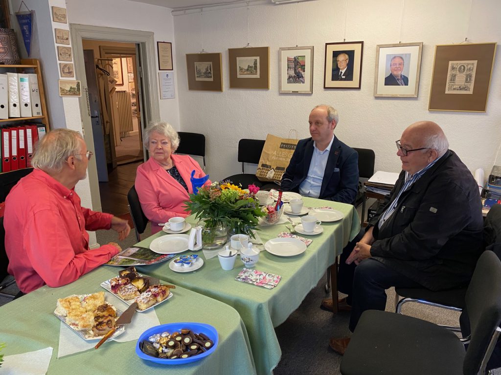 Zu Gast im Heimatmuseum Wandsbek mit Ralf Niedmers und Karl-Heinz Warnholz