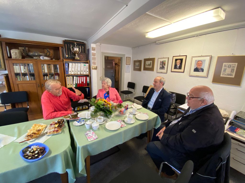 Zu Gast im Heimatmuseum Wandsbek mit Ralf Niedmers und Karl-Heinz Warnholz