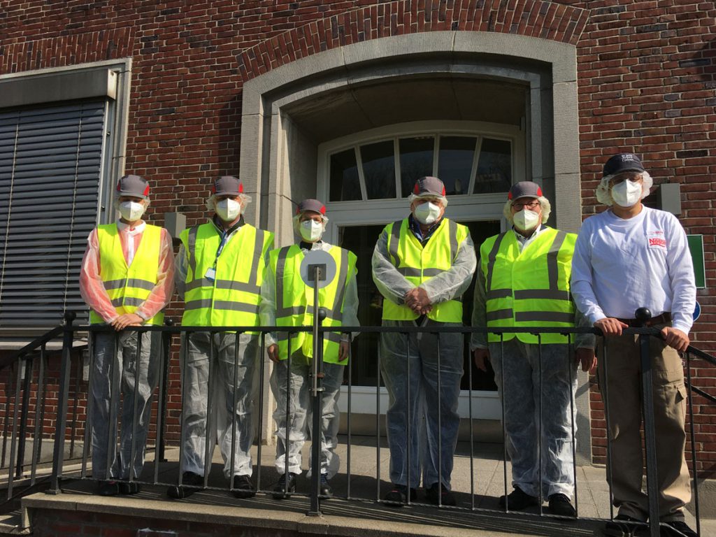 CDU-Besuch in Wandsbeks Schokoladenfabrik Nestlé, SA