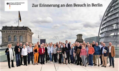 25.09.2019 – 2-tägige Berlin-Fahrt, zu Gast beim CDU-Bundestagsabgeordneten Christoph de Vries