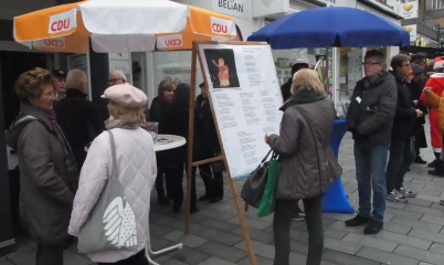 22.12.2018 – Infostand-Weihnachten