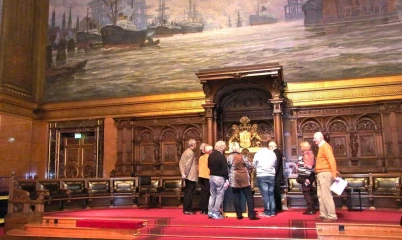 Besuch des Hamburger Rathaus mit Bürgerschaftssitzung
