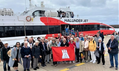 Tagesfahrt der CDU-Rahlstedt auf die Nordseeinsel Helgoland am 22.07.22