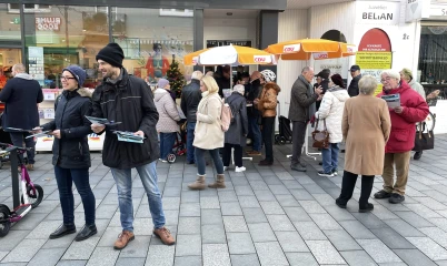 Infostand zum „Tag der CDU“ am 18.11.2023
