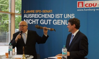 „2 Jahre SPD-Senat – Ausreichend ist nicht genung“ – Dietrich Wersich am 14.Mai 2013 zu Besuch in Rahlstedt