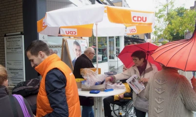 09. September 2017 – Infostand in der Schweriner Str.