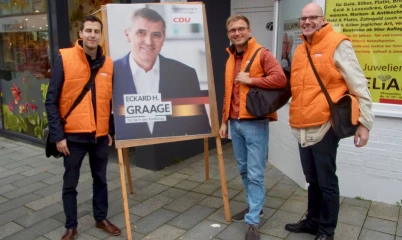 16. September 2017 – Junge Union Rahlstedt – von Tür zu Tür Wahlkampf