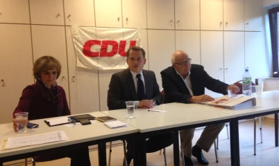 „Europa als Chance für Hamburg“ – Dr. Roland Heinzte, CDU-Europakandidat 2014 zu Besuch in Rahlstedt